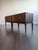 Mid-Century Modern Mid Century Modern Pair of Grey Nightstands W/ Amazing Brass Hardware For Sale - Image 3 of 10