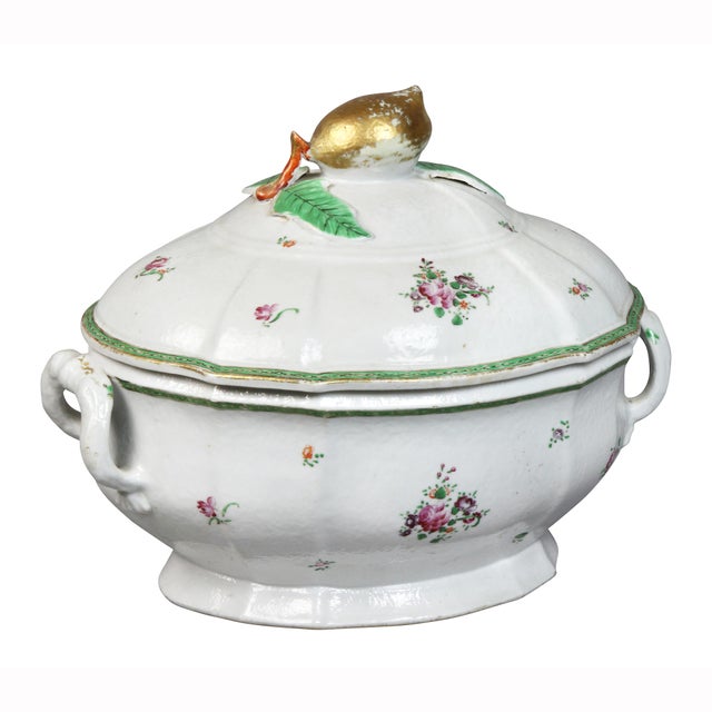 Chinese Export Porcelain Soup Tureen For Sale - Image 11 of 11