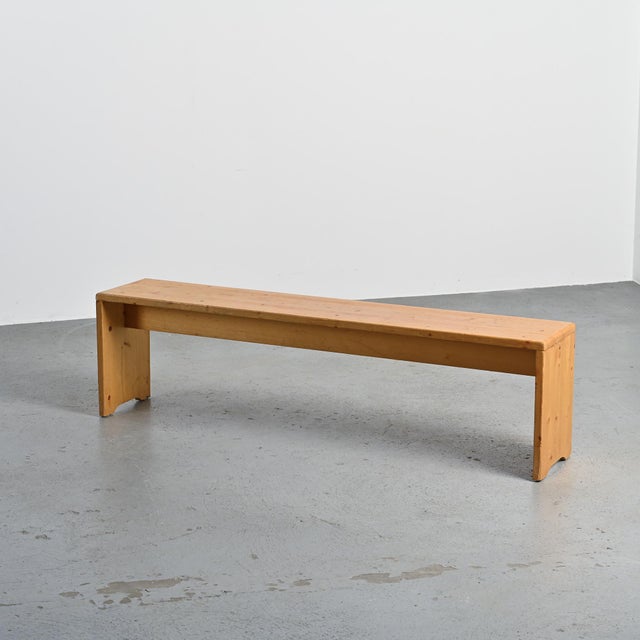 Pine Bench from Les Arcs, France, 1969 For Sale - Image 10 of 10