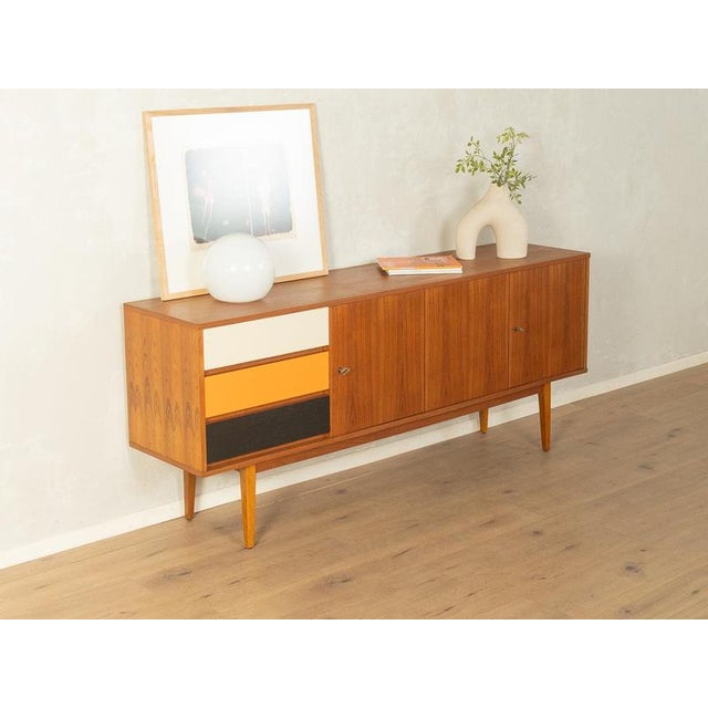 1960s Mid-Century Sideboard very good craftsmanship high-quality materialssolid wood drawers Made in Germany Width: 190 cm...
