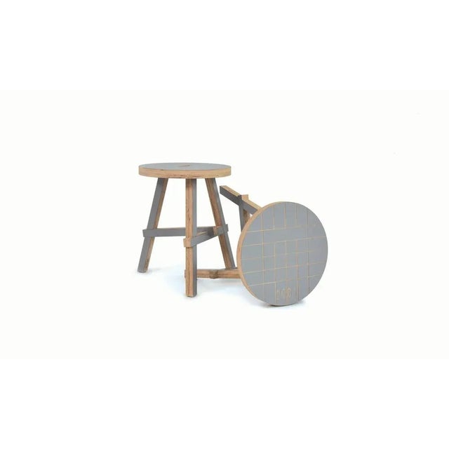 Not Yet Made - Made To Order Coin Slot Gulden Stool by Studio Pin For Sale - Image 5 of 9