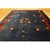 Antique Chinese - Peking Allover Floral Chinese Blue 1920s Rug, Circa Date: 1920s. This exceptional Chinese Peking piece...