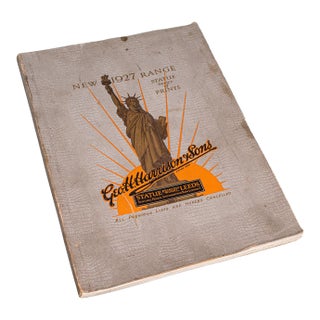 Vintage Printmaker's Catalogue, English, Commercial Art Folio, G Harrison & Sons For Sale
