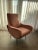 Vintage Powder Pink Armchair, 1960s For Sale - Image 6 of 9