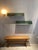 Vintage Industrial Shelves in Olive Green Metal, 1980s, Set of 2 For Sale - Image 6 of 7