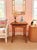 Wood Set of 2 Vintage Edwardian-Style Burl Walnut Nesting Tables For Sale - Image 7 of 12