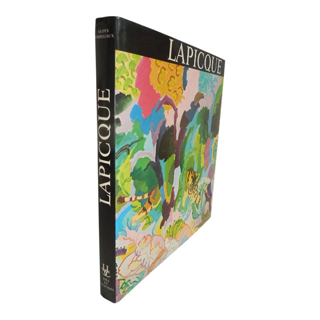 1983 Charles Lapicque by Aloys Perregaux Coffee Table Modern Art Book For Sale