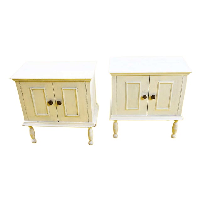Vintage Bedside Tables, Set of 2 For Sale