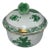 Herend Hungary Chinese Bouquet Green Vintage Porcelain Lidded Box For Sale