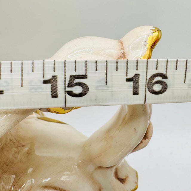 Vintage Italian Capodimonte Porcelain Tureen or Serving Dish Centerpiece W/Roses For Sale - Image 14 of 18