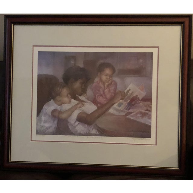 1989 Brenda Joysmith Signed Print "Memories of Waiting" For Sale - Image 11 of 12