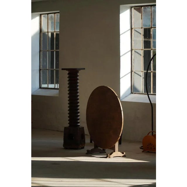 Large 19th Century French Sculptural Wood Wine Press, 1890s For Sale - Image 17 of 18