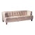Vintage Italian Leather Sofa For Sale