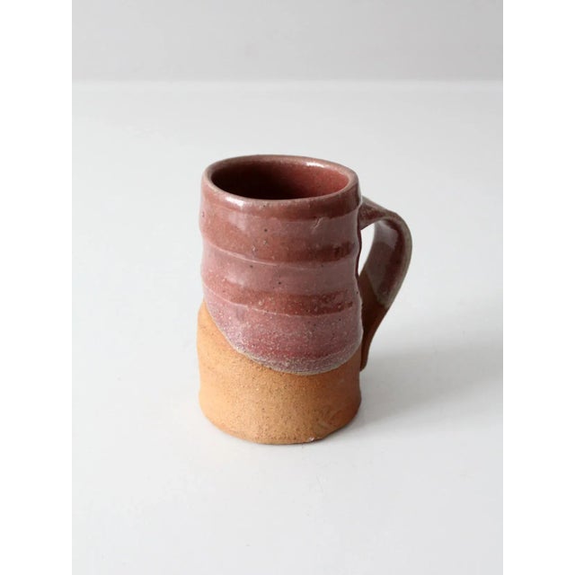 Vintage Studio Pottery Mug For Sale - Image 4 of 9