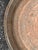 19th C. Hammered Copper Centerpiece Platter - Artisan + Highly Detailed For Sale - Image 10 of 11