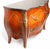 Mid-Century Modern 1970s Louis XV–Style Mahogany Bombé Commode With Marble Top and Gilt Mounts For Sale - Image 3 of 11