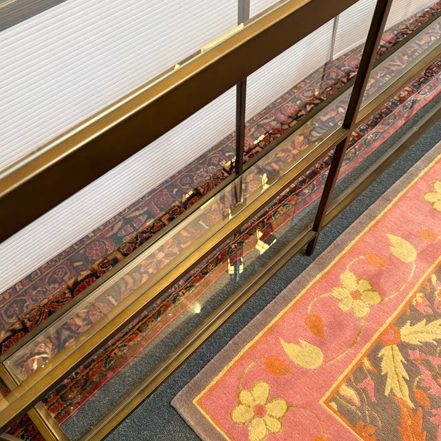 Mitchell Gold + Bob Williams Vienna Low Bookcase, Large For Sale - Image 9 of 12