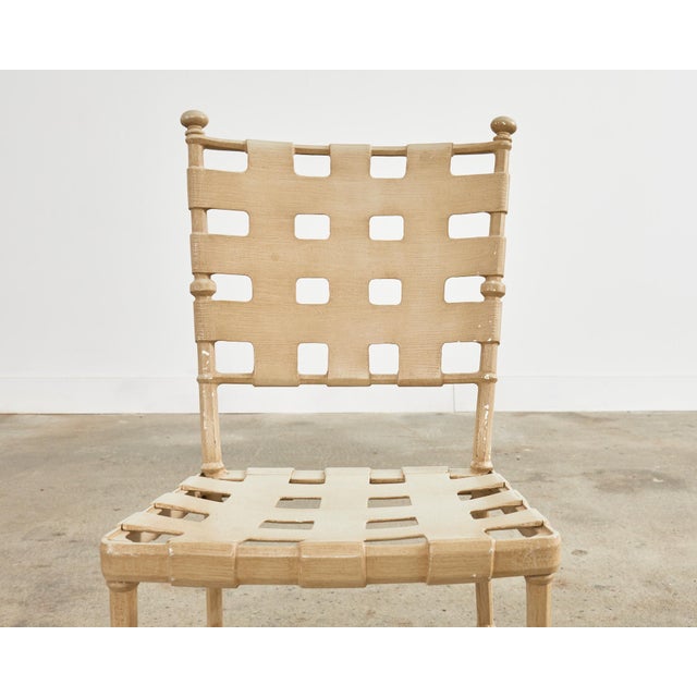 Brown Jordan Labeled Neoclassical Style Garden Dining Suite For Sale - Image 13 of 18