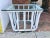 Boho Chic White Rattan Square Side Table For Sale - Image 10 of 10