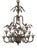 Smoked-Fumè Ca Rezzonico Murano Glass Chandelier For Sale