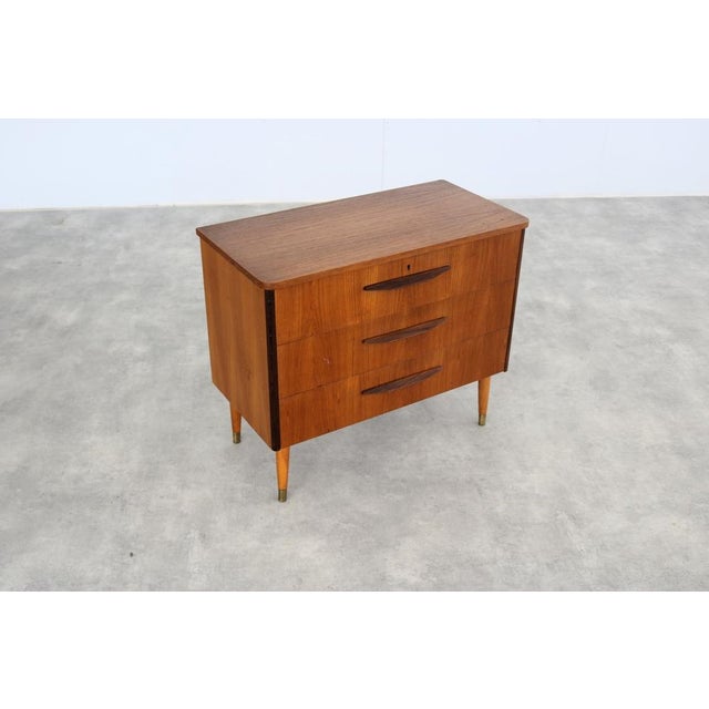 Mid-Century Modern Vintage Swedish Chest of Drawers in Teak, 1960s For Sale - Image 3 of 7