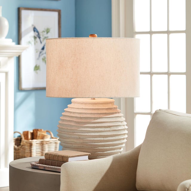 Cream Marley Lamp For Sale - Image 8 of 8