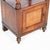 Italian Walnut Bedside Table with Drawer and Cabinet, Late 19th Century For Sale - Image 6 of 8