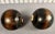 Brown Pair of Early 20th Century Scottish Monogramed Hardwood Lawn Balls For Sale - Image 8 of 10