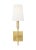 Transitional Thomas O'Brien by Visual Comfort Studio Beckham Classic Sconce, Brass For Sale - Image 3 of 3