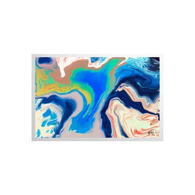 The King's Manifest, Islands & Waves, Original Fine Art Print, 21st Century For Sale - Image 4 of 4