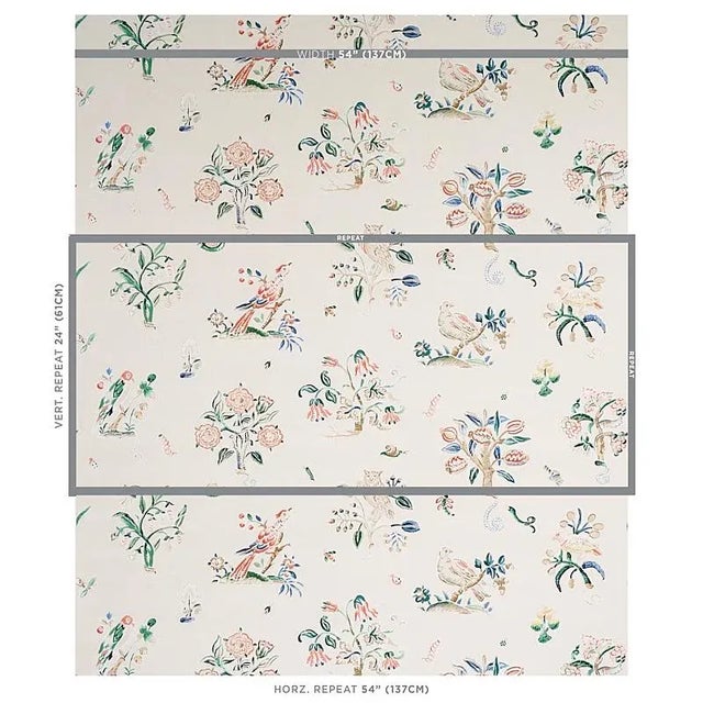 You can’t help but be charmed by Magical Menagerie, a painterly study of flora and fauna that was based on an early 20th-...