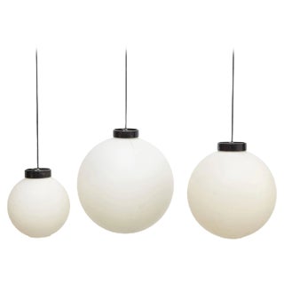 Pendant Lamps by Miguel Milà for Tramo, 1970s, Set of 3 For Sale