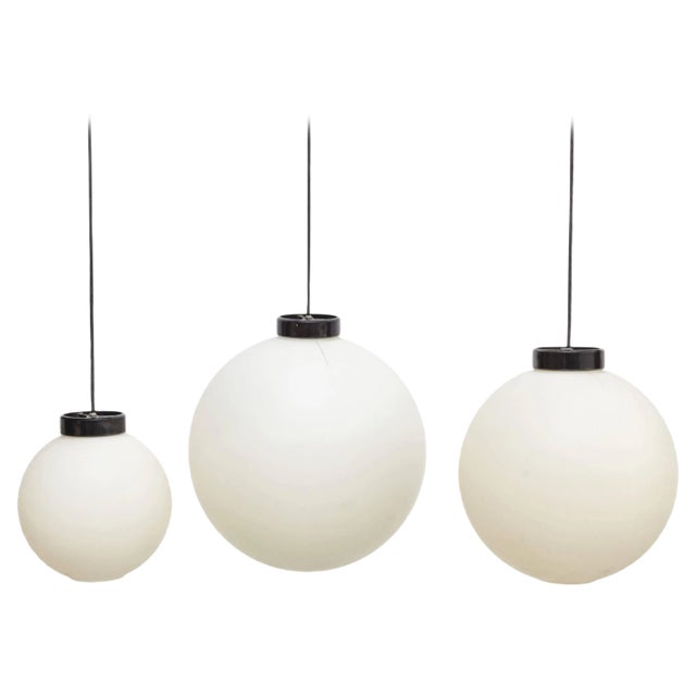 Pendant Lamps by Miguel Milà for Tramo, 1970s, Set of 3 For Sale