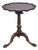 Baker Stately Home Chippendale Mahogany Pie Crust Table Claw and Ball Feet For Sale