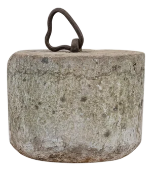 19th Century Belgian Concrete Door Stop