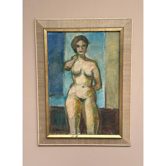 Gunnar Svensson, Nude Study, 1964, Oil on Canvas, Framed For Sale - Image 10 of 18