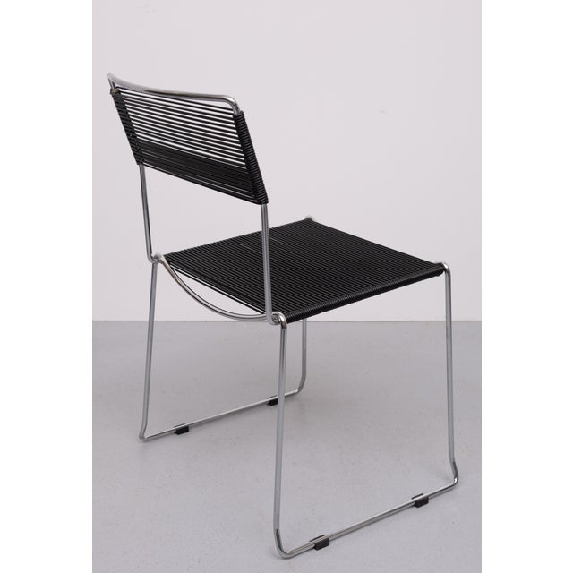 Vintage Italian Spaghetti Chairs by Giandomenico Belotti for Allias, 1980s, Set of 6 For Sale - Image 10 of 17