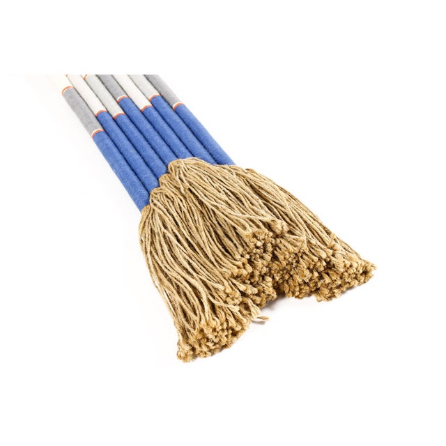 Vintage Mid Century 70’s Textile Wall Hanging — Jute & Wool — Fibers by Tate For Sale In Los Angeles - Image 6 of 7