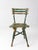 Antique Green Painted Rustic Adirondack Chair For Sale - Image 9 of 17