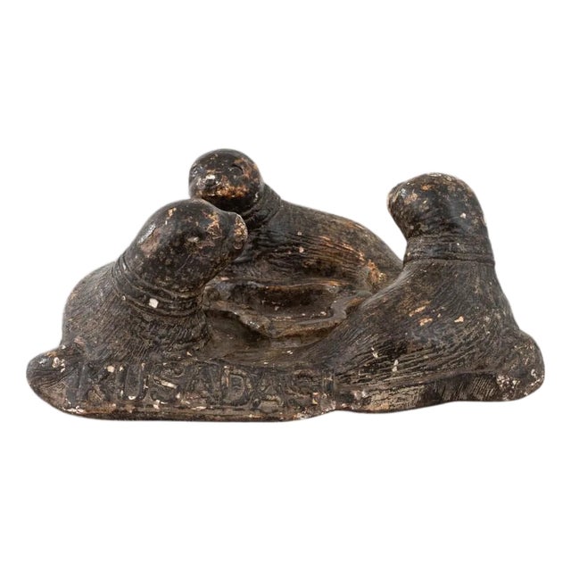 20th Century Belgian Seal Plaster Decoration For Sale