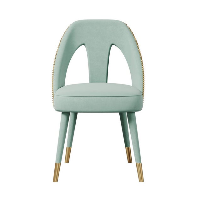 Not Yet Made - Made To Order Caron Dining Chairs by Ottiu, Set of 8 For Sale - Image 5 of 17