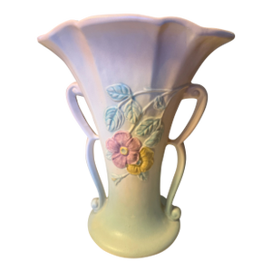 Vintage Hull Art Pottery Art Deco Dogwood Vase #510-10 1/2 ca.1940s
