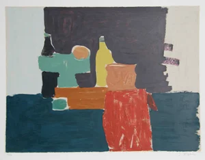 Samuel Tepler Serigraph - Untitled 10