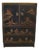 20th Century Black Chinoiserie Lacquer Cupboard, 1910 For Sale
