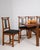 19th Century France Black Wood Dining Set For Sale - Image 10 of 11
