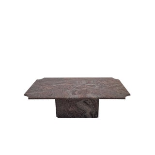 Italian Coffee or Side Table in Granite, 1980s For Sale