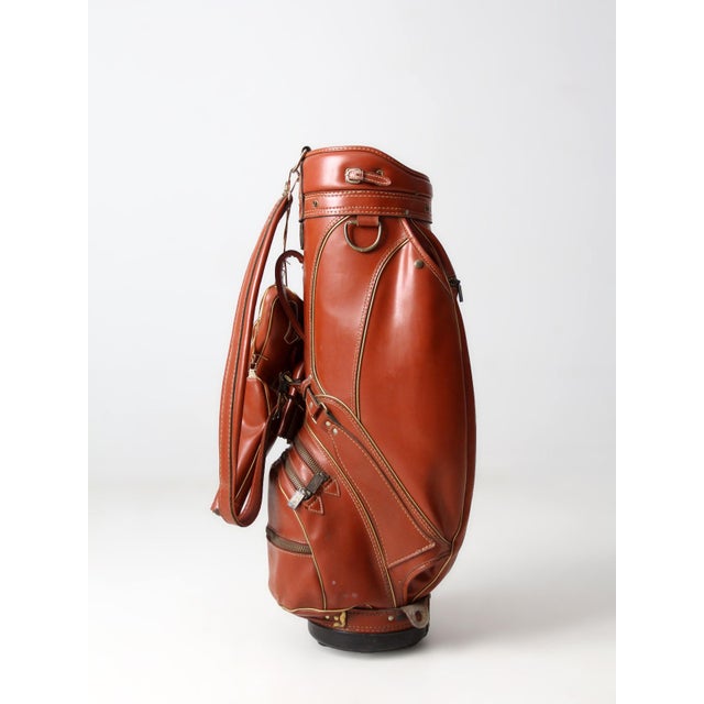 Vintage Amf Hogan Golf Bag With Club Covers For Sale - Image 10 of 15