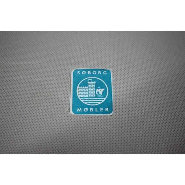 Model 165 Teak Armchair by Børge Mogensen for Søborg Furniture, 1960s For Sale - Image 10 of 11