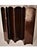 Antique French dressing screen divider six panels hand painted.