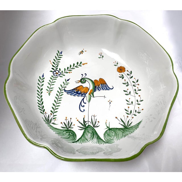 46pc Hand Painted Italian Pottery Dinnerware by Paci Chairish